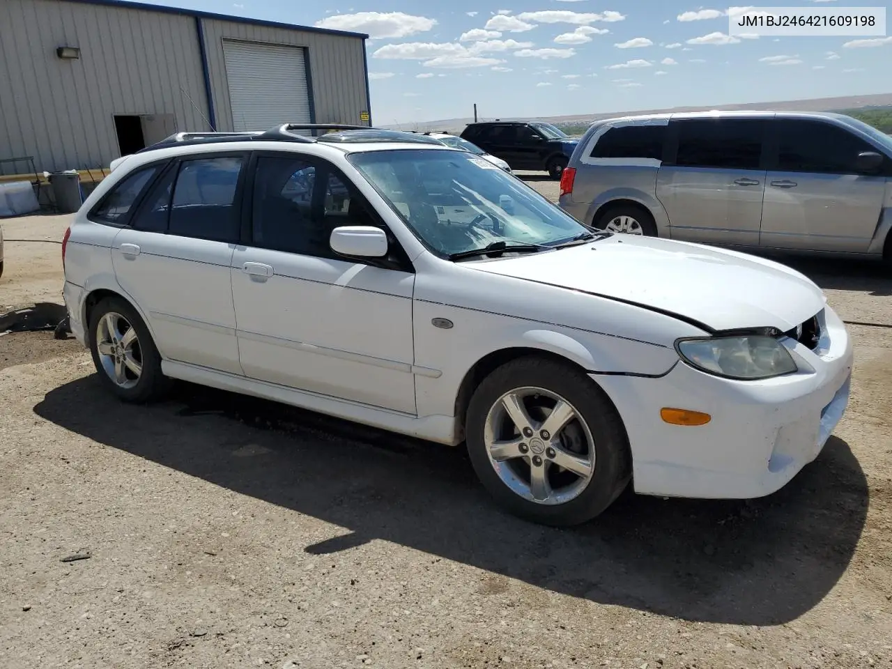 2002 Mazda Protege Pr5 VIN: JM1BJ246421609198 Lot: 60513625