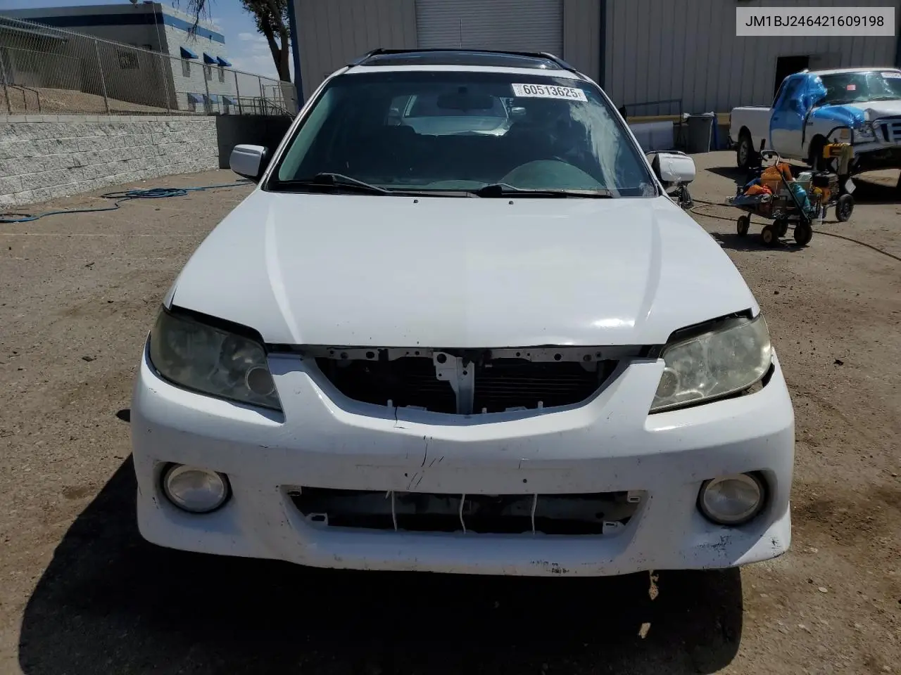 2002 Mazda Protege Pr5 VIN: JM1BJ246421609198 Lot: 60513625