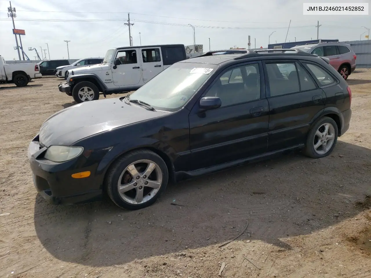 2002 Mazda Protege Pr5 VIN: JM1BJ246021452852 Lot: 61080215