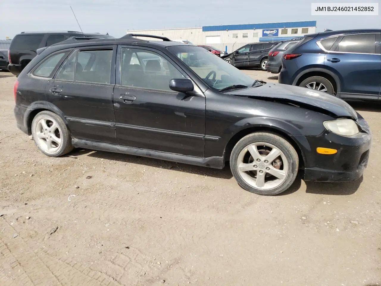 2002 Mazda Protege Pr5 VIN: JM1BJ246021452852 Lot: 61080215