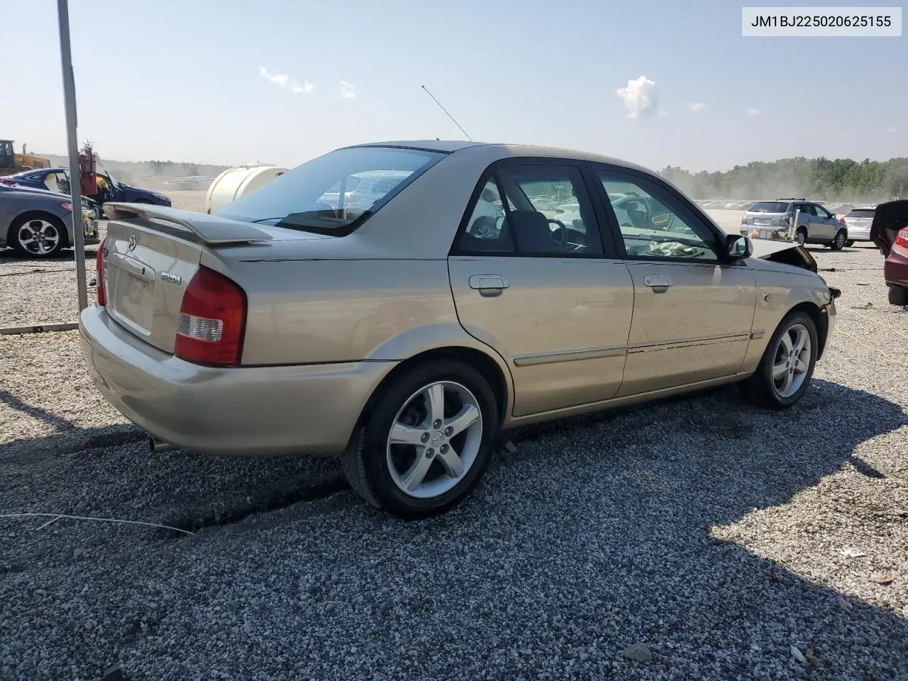 2002 Mazda Protege Dx VIN: JM1BJ225020625155 Lot: 63469095