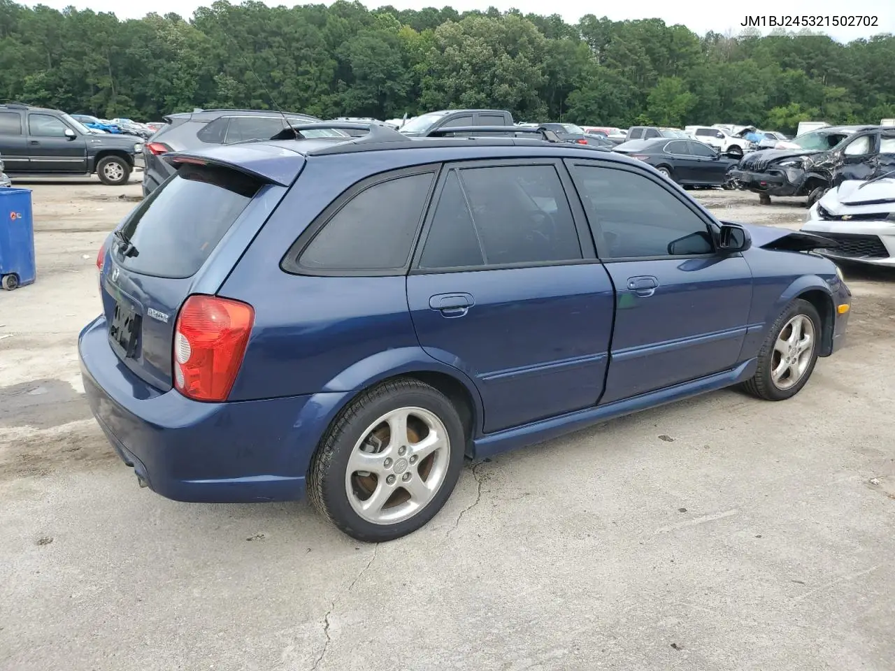 2002 Mazda Protege Pr5 VIN: JM1BJ245321502702 Lot: 64486415