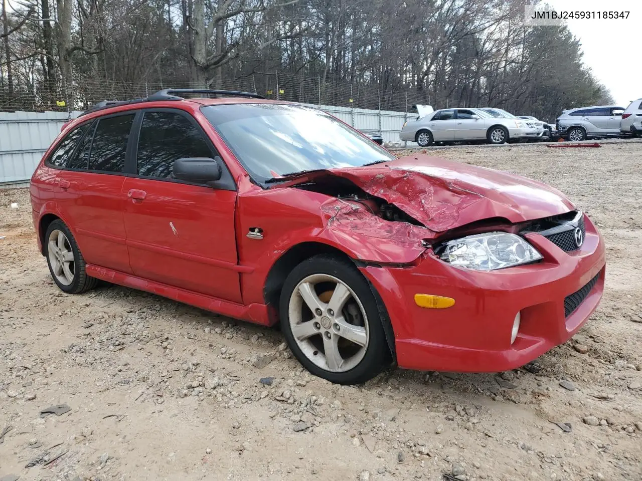 2003 Mazda Protege Pr5 VIN: JM1BJ245931185347 Lot: 47569215
