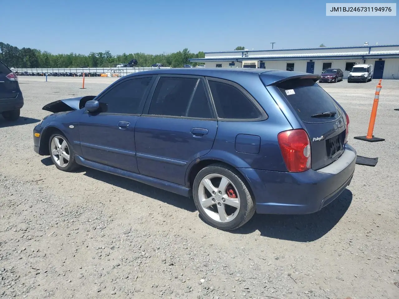 2003 Mazda Protege Pr5 VIN: JM1BJ246731194976 Lot: 53281695