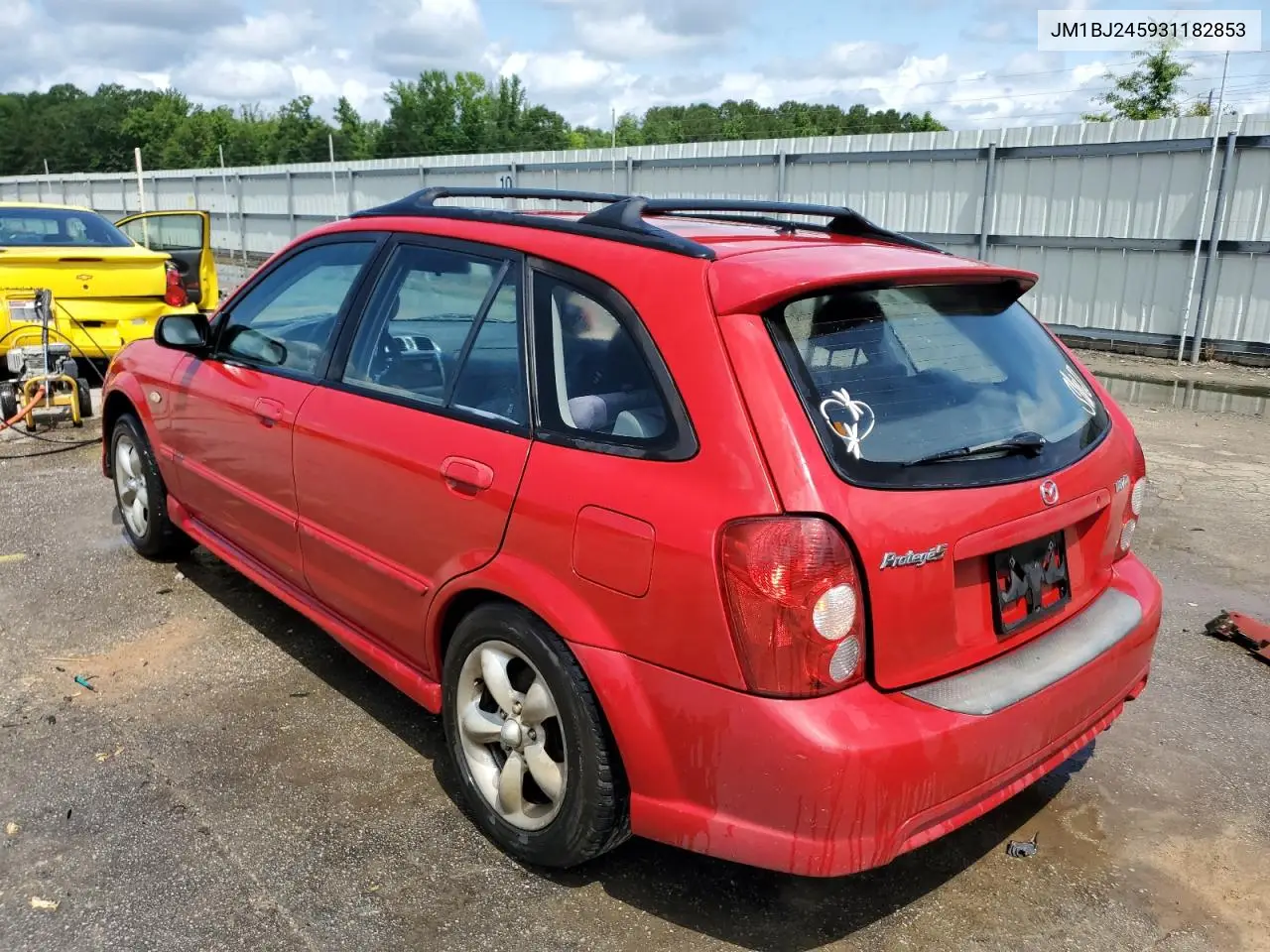 2003 Mazda Protege Pr5 VIN: JM1BJ245931182853 Lot: 59587505