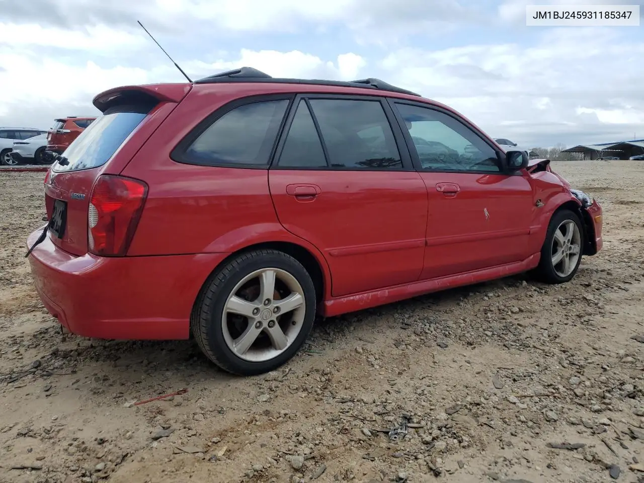 2003 Mazda Protege Pr5 VIN: JM1BJ245931185347 Lot: 59708165