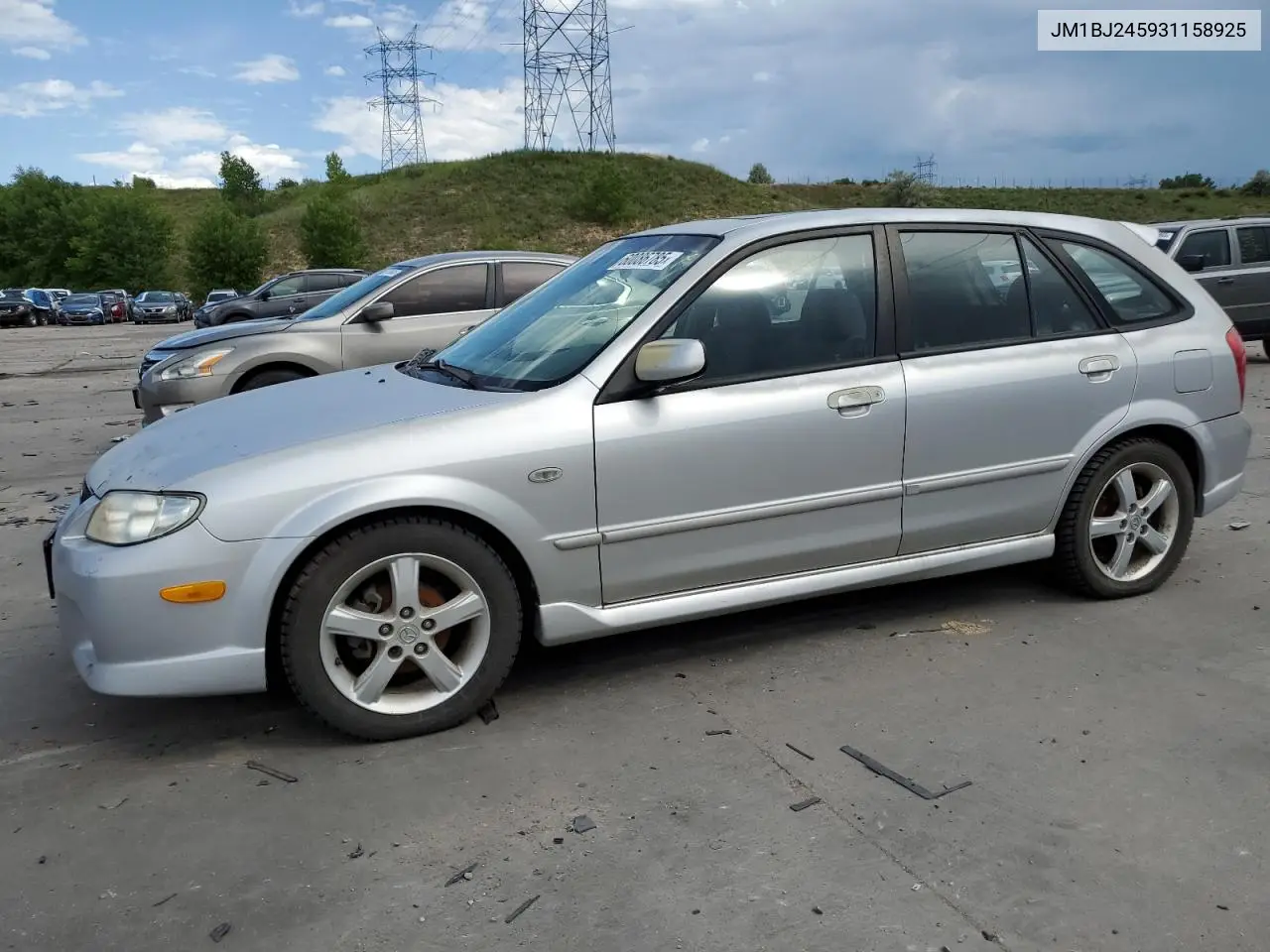 2003 Mazda Protege Pr5 VIN: JM1BJ245931158925 Lot: 60086785