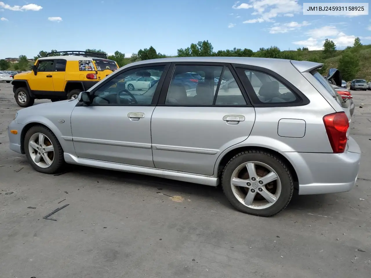 2003 Mazda Protege Pr5 VIN: JM1BJ245931158925 Lot: 60086785