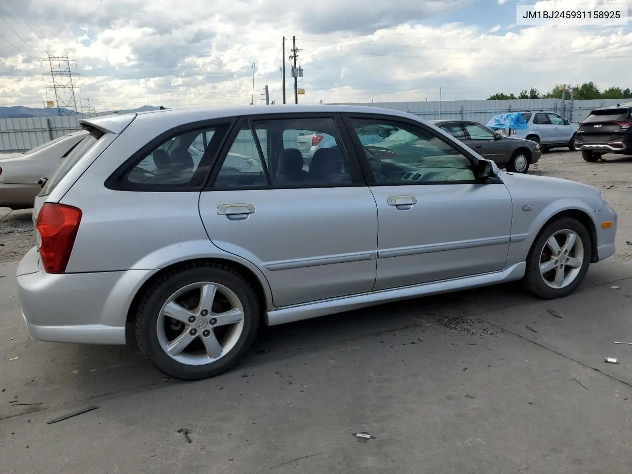 2003 Mazda Protege Pr5 VIN: JM1BJ245931158925 Lot: 60086785