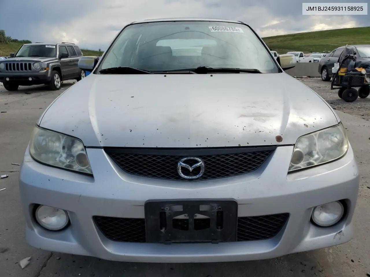 2003 Mazda Protege Pr5 VIN: JM1BJ245931158925 Lot: 60086785