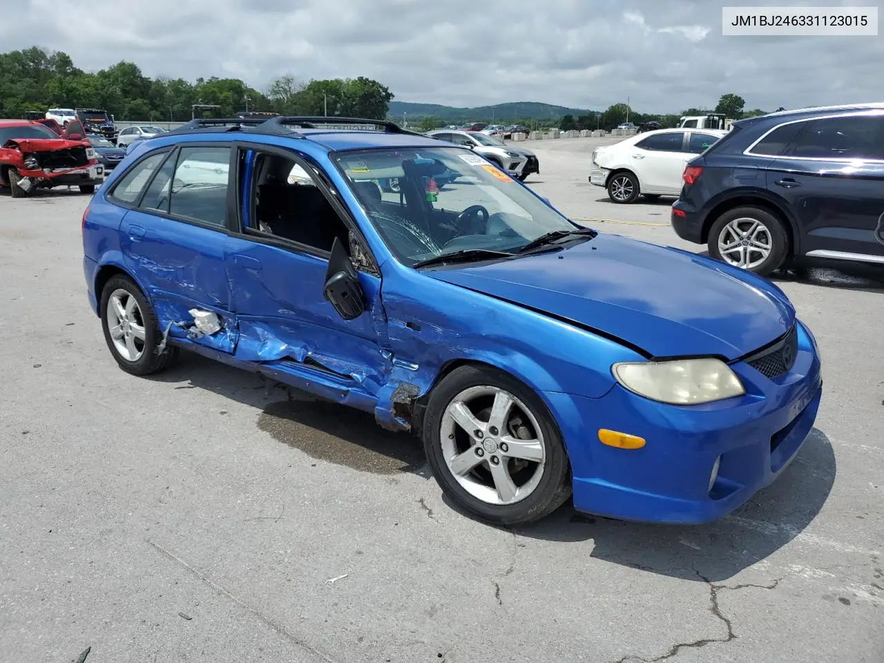 2003 Mazda Protege Pr5 VIN: JM1BJ246331123015 Lot: 60928465