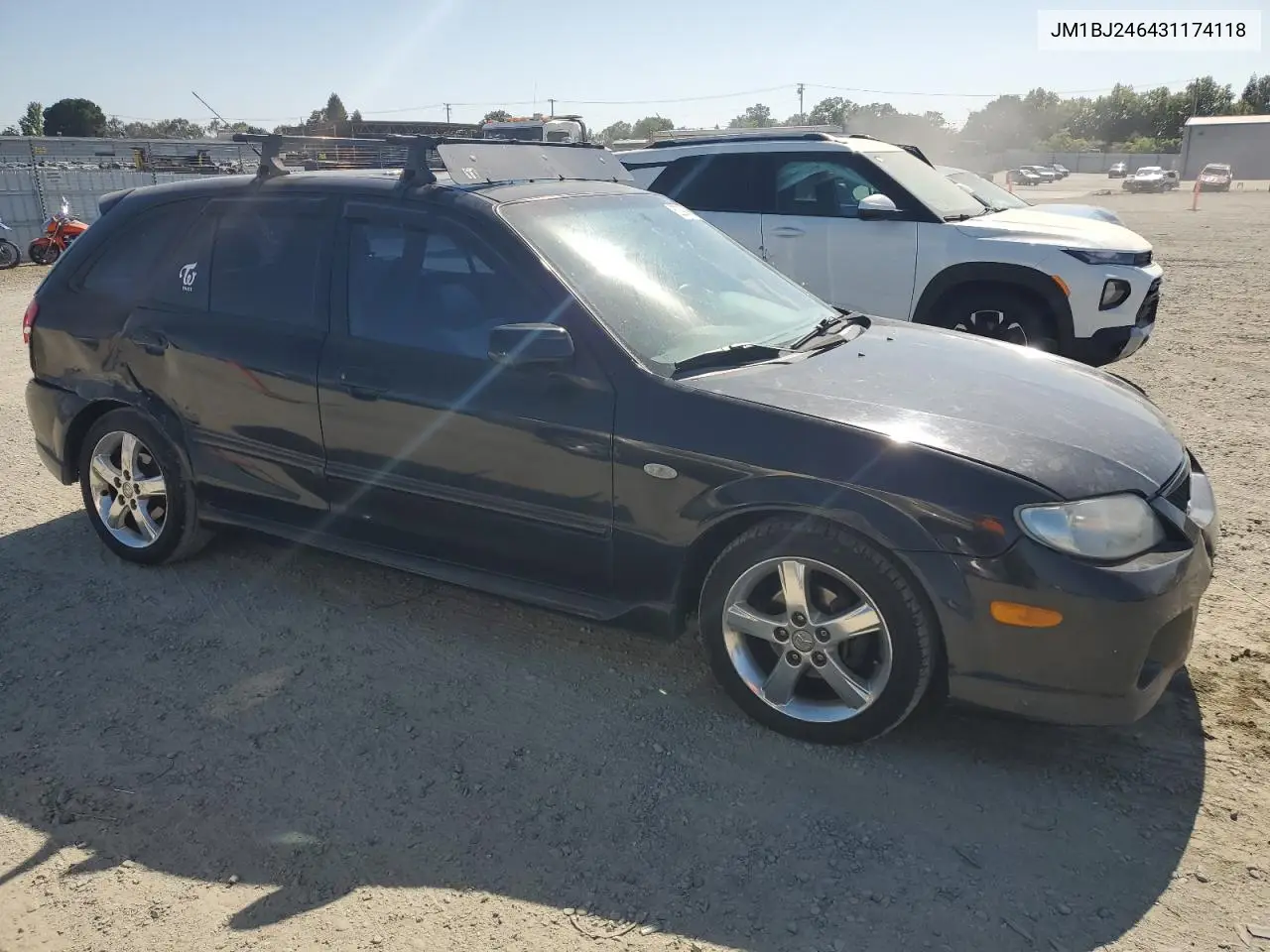 2003 Mazda Protege Pr5 VIN: JM1BJ246431174118 Lot: 62394665