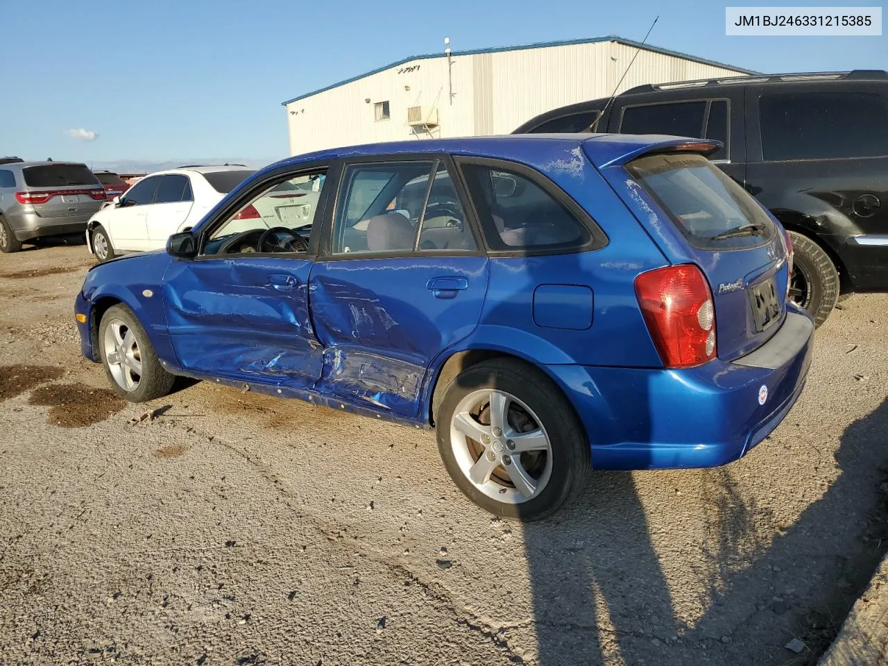 2003 Mazda Protege Pr5 VIN: JM1BJ246331215385 Lot: 84183764