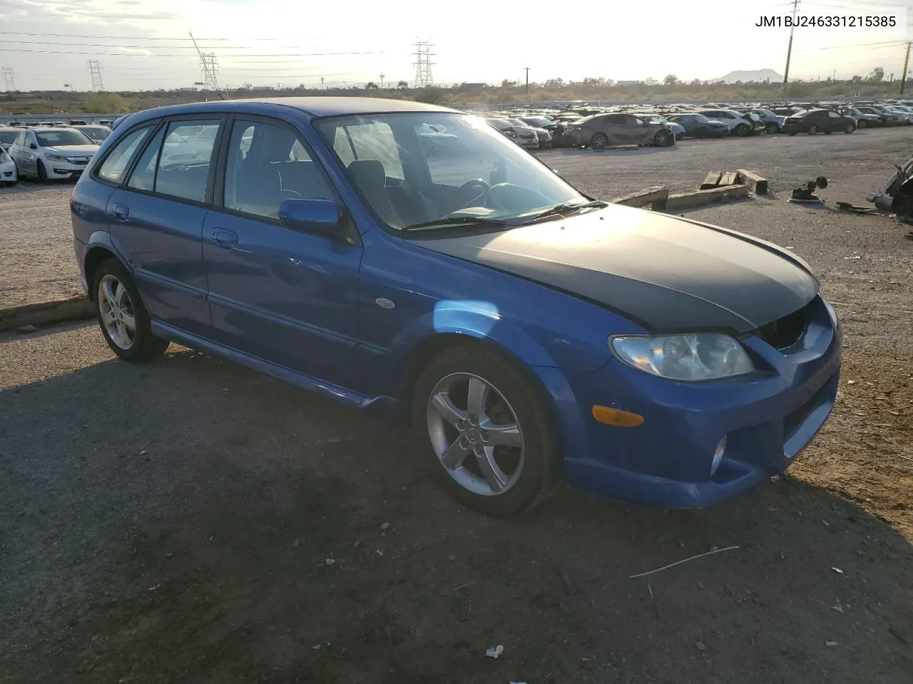2003 Mazda Protege Pr5 VIN: JM1BJ246331215385 Lot: 84183764