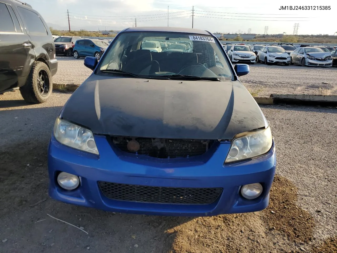 2003 Mazda Protege Pr5 VIN: JM1BJ246331215385 Lot: 84183764