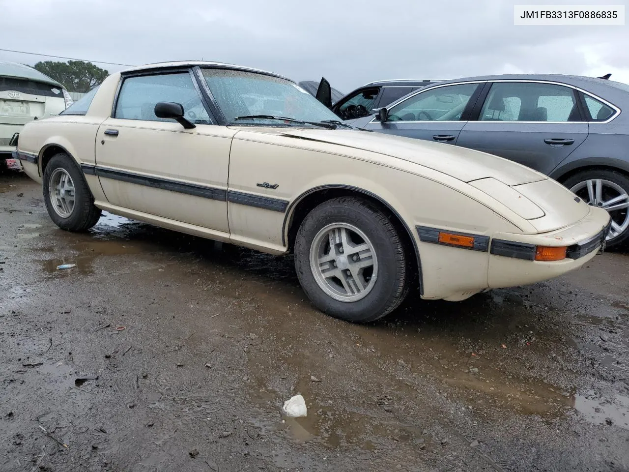 1985 Mazda Rx7 12A VIN: JM1FB3313F0886835 Lot: 41514965