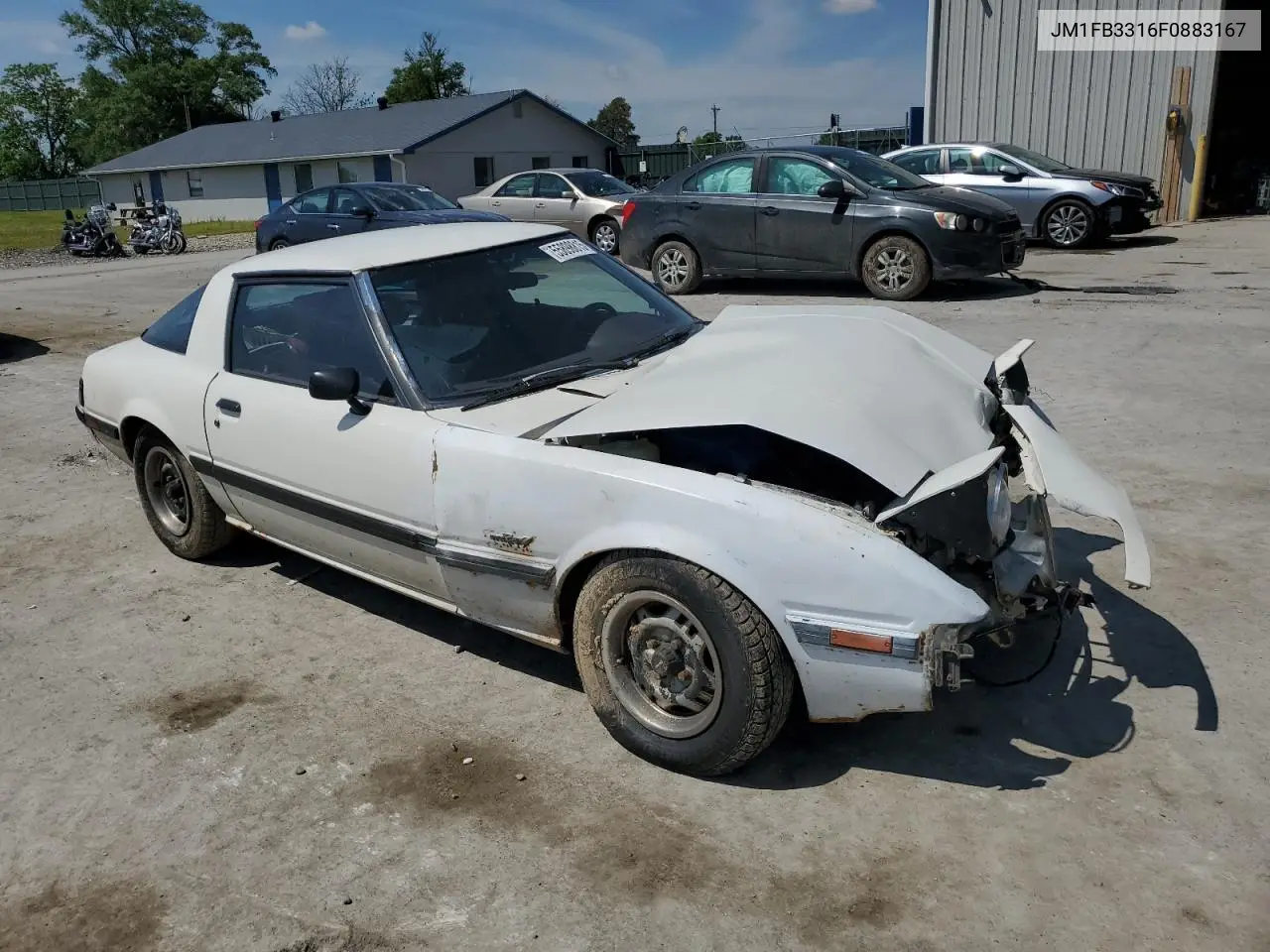 1985 Mazda Rx7 12A VIN: JM1FB3316F0883167 Lot: 55898815