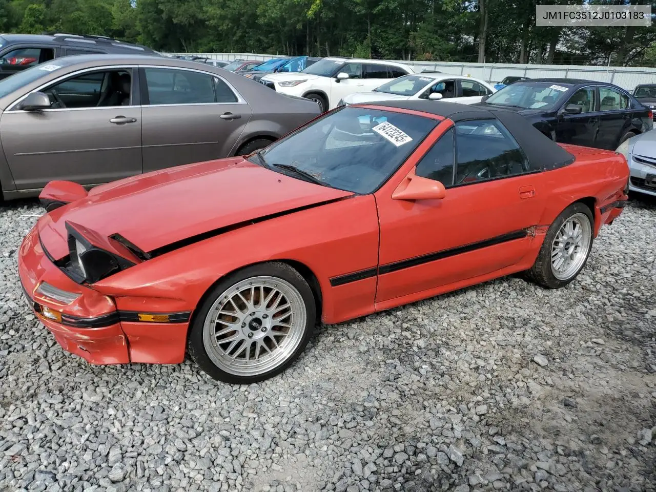 1988 Mazda Rx7 VIN: JM1FC3512J0103183 Lot: 64123245