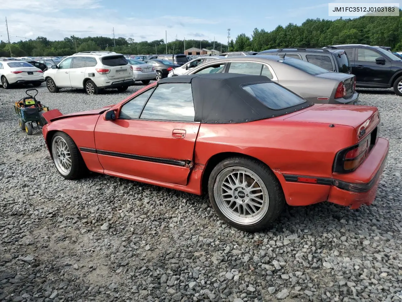 1988 Mazda Rx7 VIN: JM1FC3512J0103183 Lot: 64123245