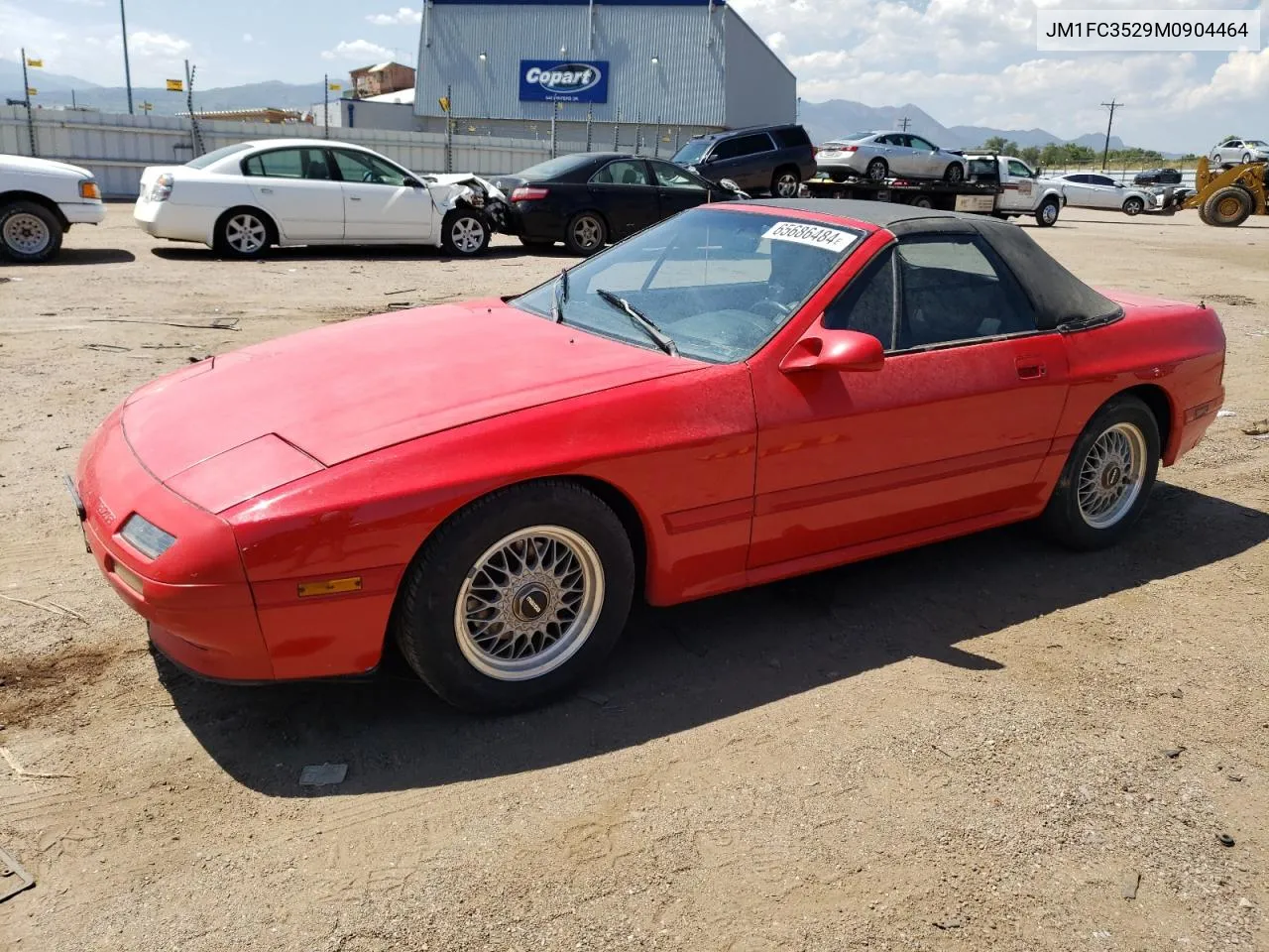1991 Mazda Rx7 VIN: JM1FC3529M0904464 Lot: 65686484