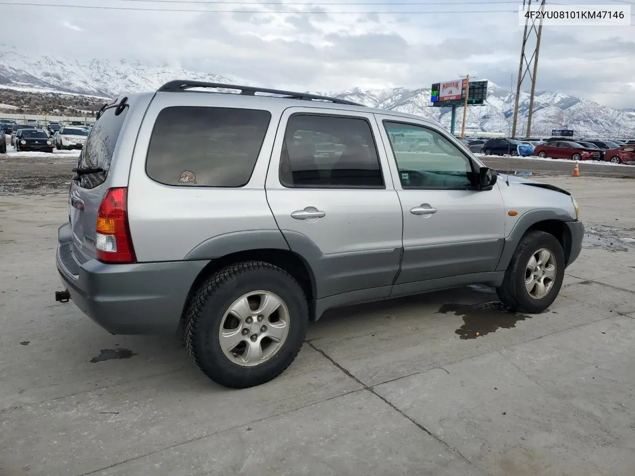 2001 Mazda Tribute Lx VIN: 4F2YU08101KM47146 Lot: 45687445