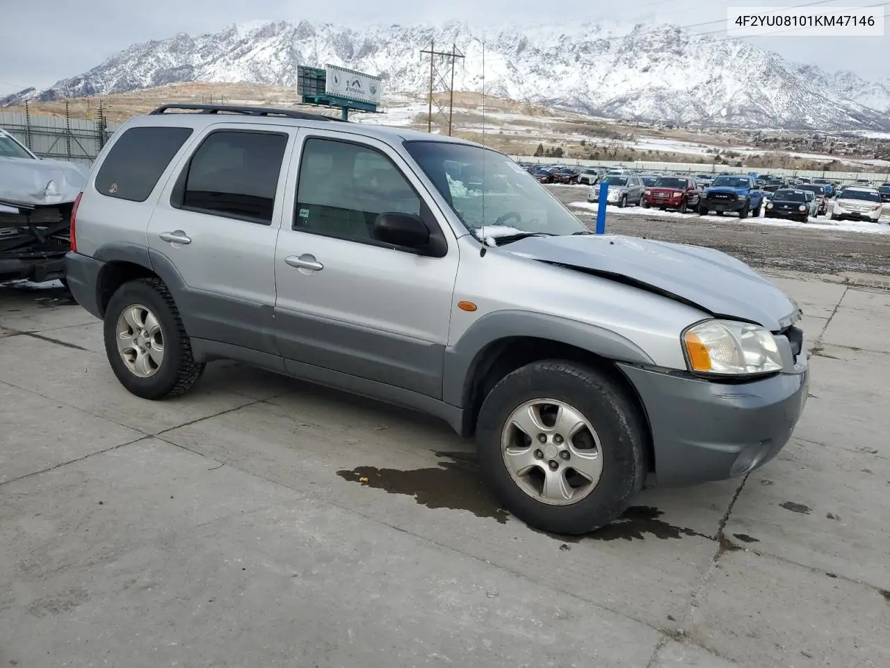 2001 Mazda Tribute Lx VIN: 4F2YU08101KM47146 Lot: 45687445