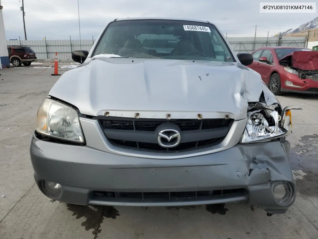 2001 Mazda Tribute Lx VIN: 4F2YU08101KM47146 Lot: 45687445