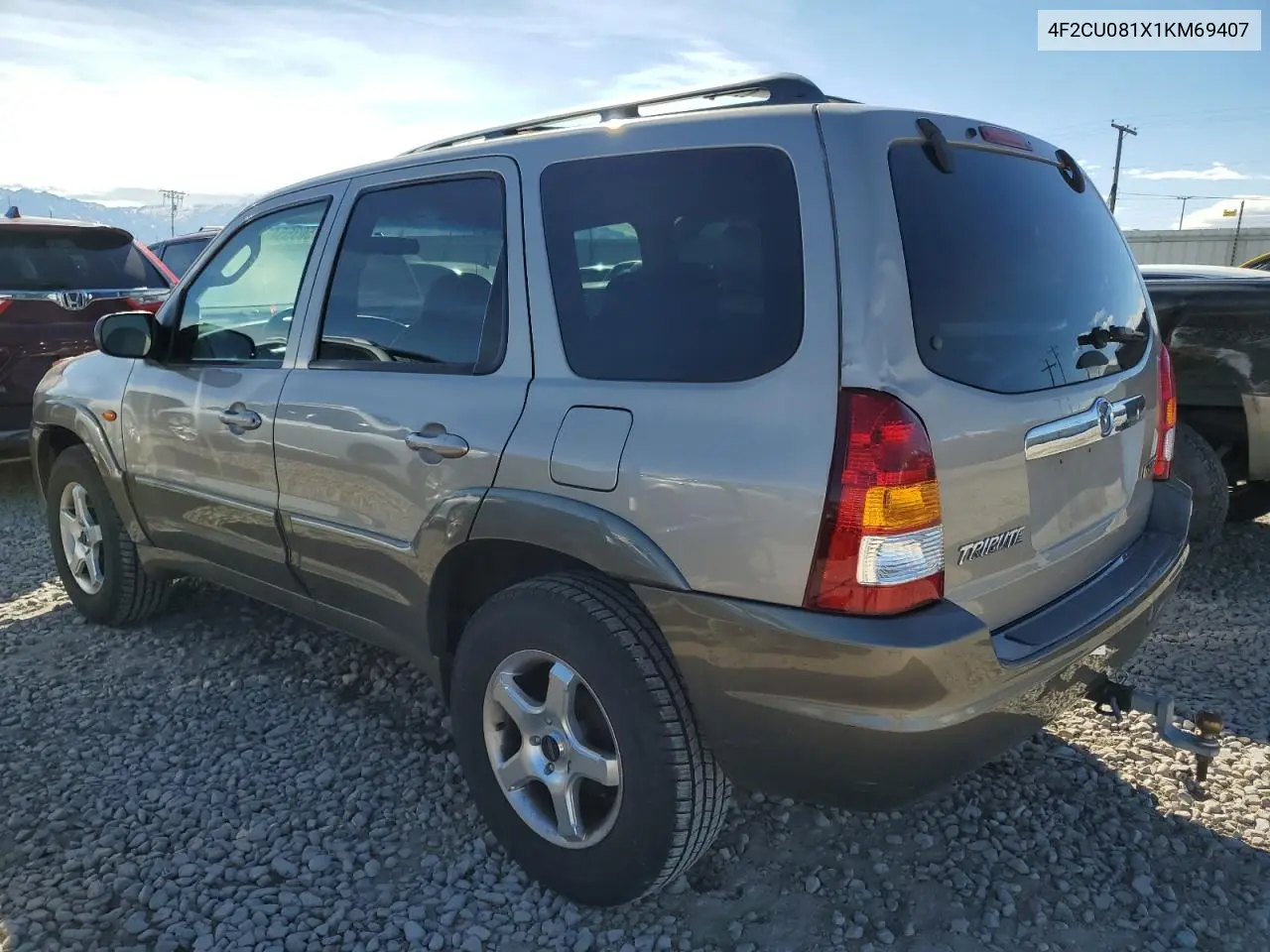 2001 Mazda Tribute Lx VIN: 4F2CU081X1KM69407 Lot: 50355455