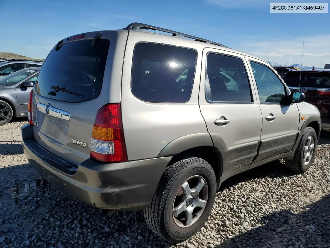 2001 Mazda Tribute Lx VIN: 4F2CU081X1KM69407 Lot: 50355455
