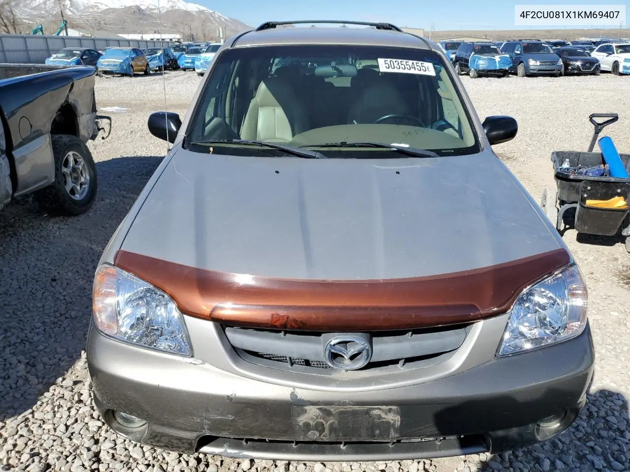 2001 Mazda Tribute Lx VIN: 4F2CU081X1KM69407 Lot: 50355455