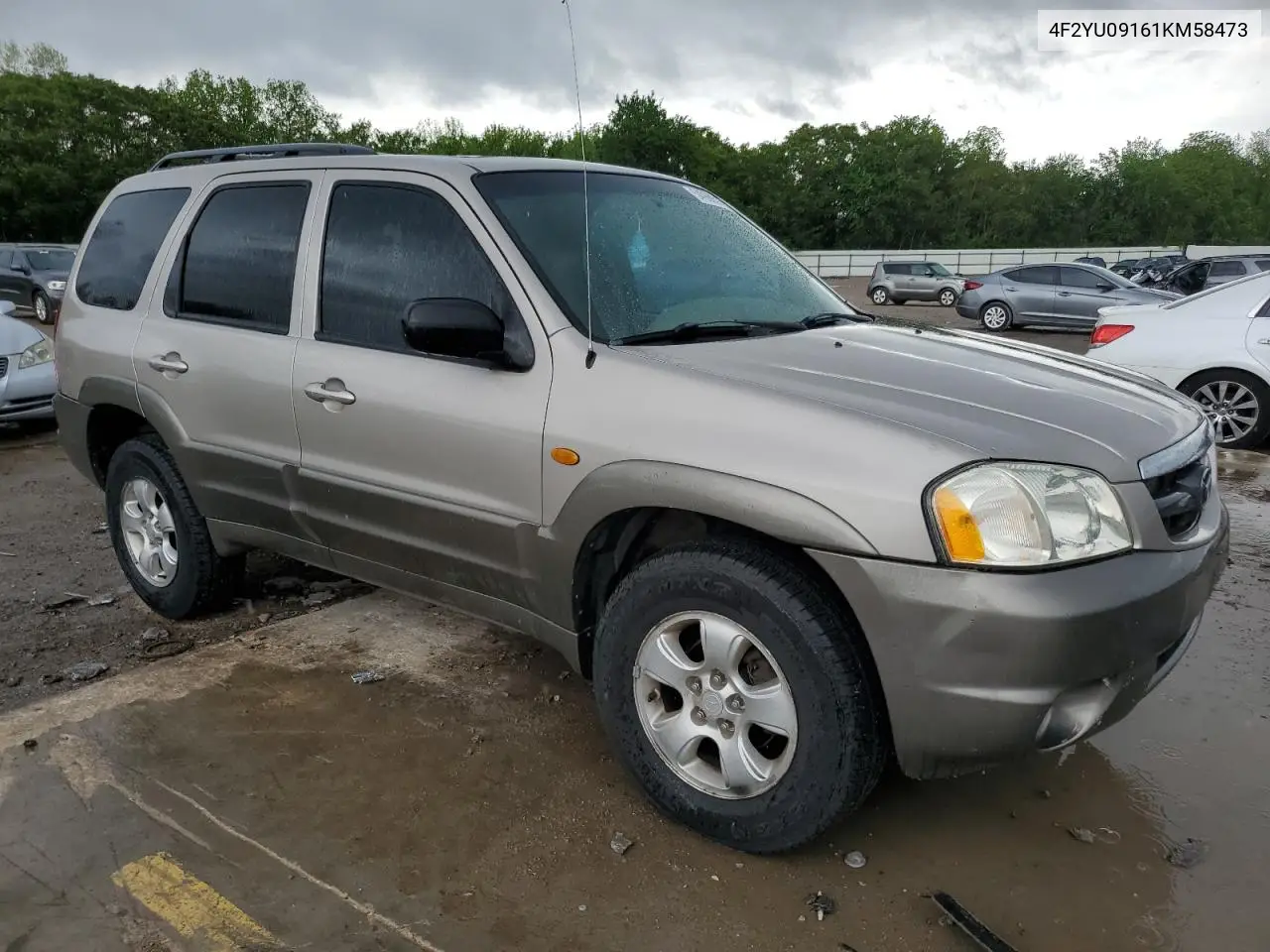 2001 Mazda Tribute Lx VIN: 4F2YU09161KM58473 Lot: 54900515