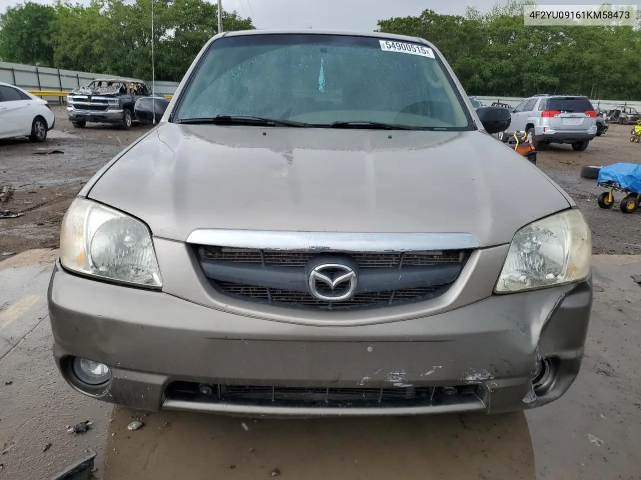2001 Mazda Tribute Lx VIN: 4F2YU09161KM58473 Lot: 54900515
