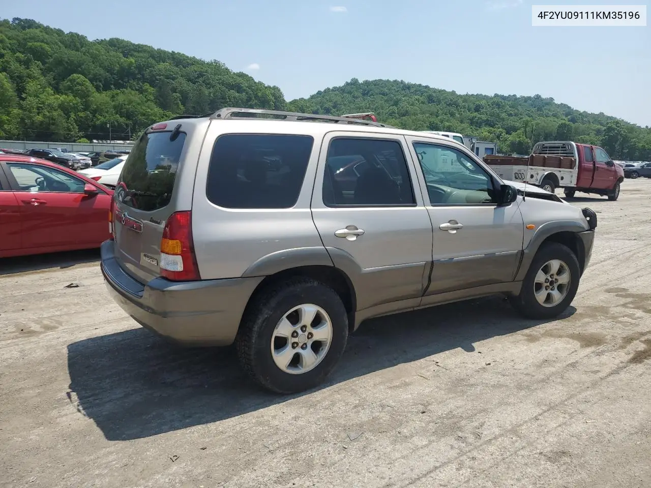 2001 Mazda Tribute Lx VIN: 4F2YU09111KM35196 Lot: 60631265