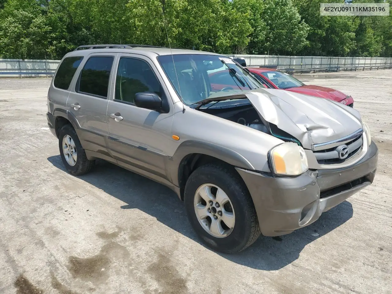 2001 Mazda Tribute Lx VIN: 4F2YU09111KM35196 Lot: 60631265