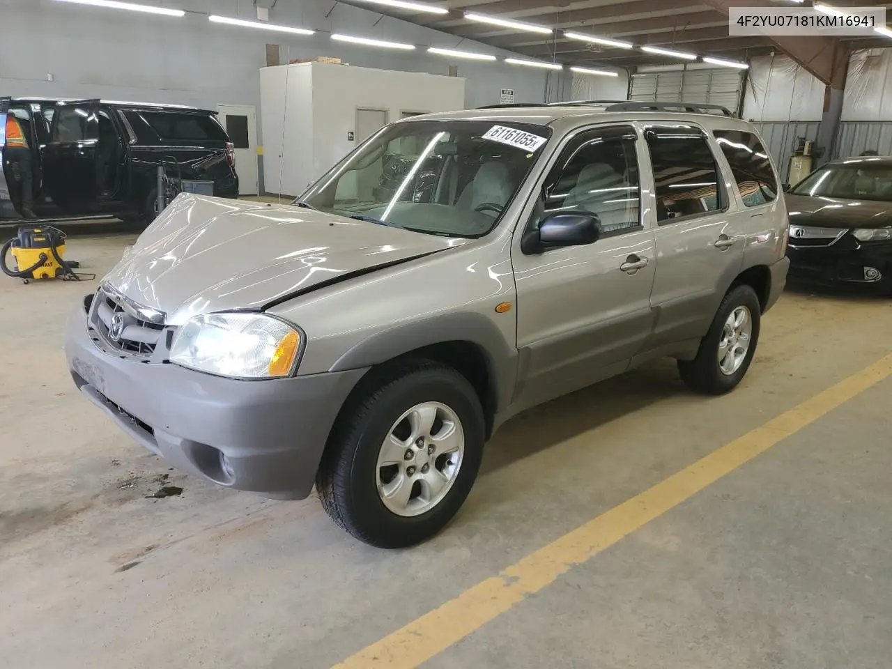 2001 Mazda Tribute Dx VIN: 4F2YU07181KM16941 Lot: 61161055