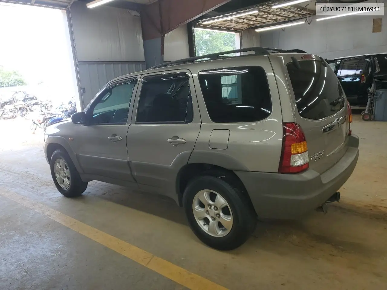 2001 Mazda Tribute Dx VIN: 4F2YU07181KM16941 Lot: 61161055