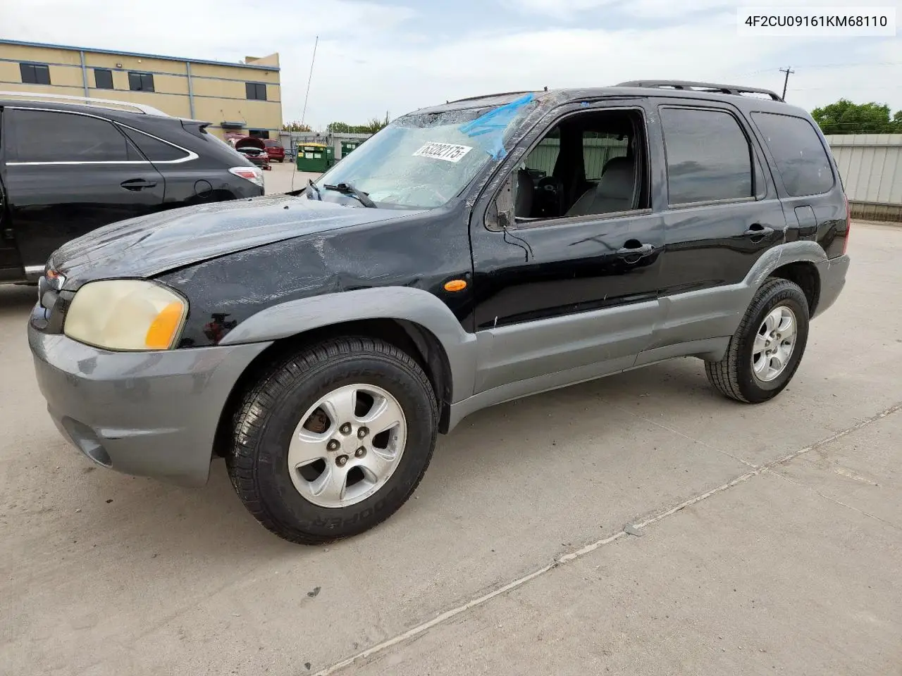 2001 Mazda Tribute Lx VIN: 4F2CU09161KM68110 Lot: 63282175