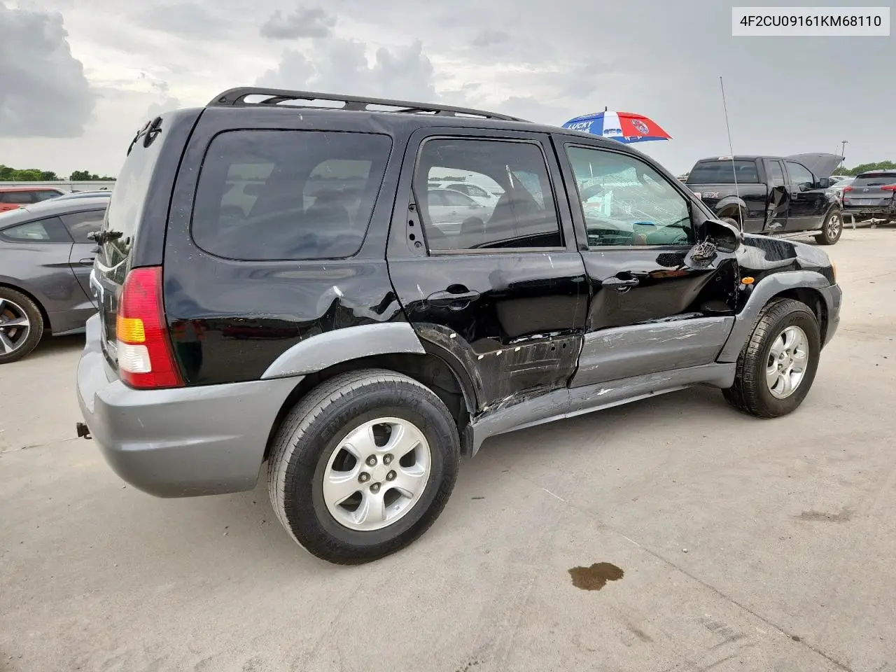 2001 Mazda Tribute Lx VIN: 4F2CU09161KM68110 Lot: 63282175