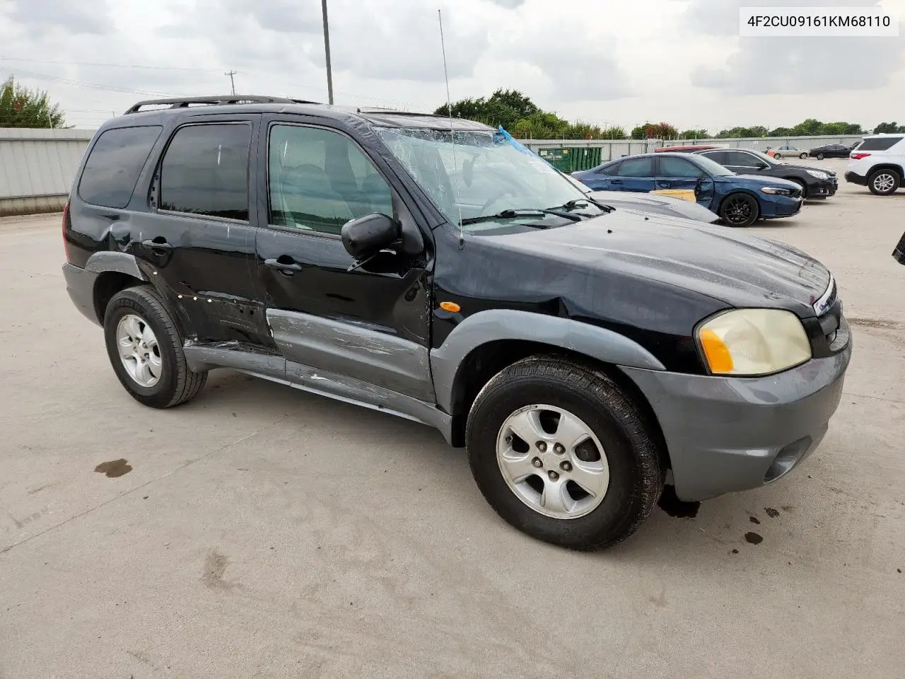 2001 Mazda Tribute Lx VIN: 4F2CU09161KM68110 Lot: 63282175