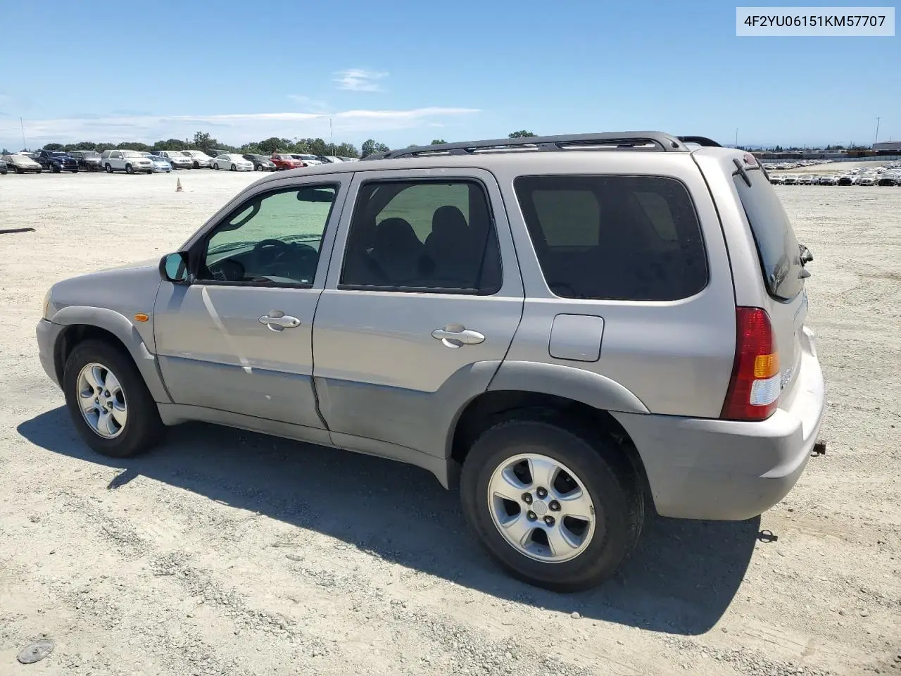 2001 Mazda Tribute Dx VIN: 4F2YU06151KM57707 Lot: 65582935