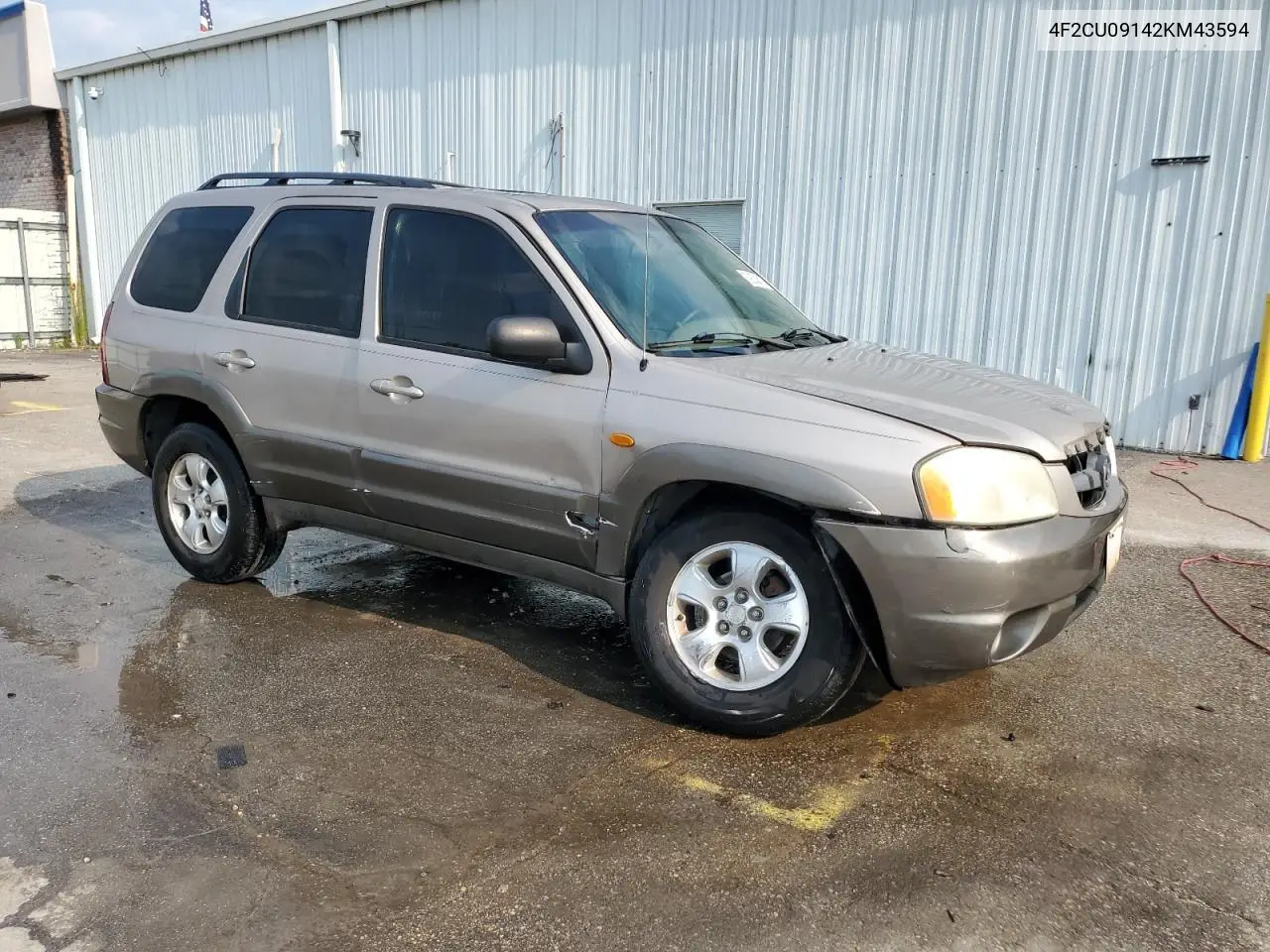 2002 Mazda Tribute Lx VIN: 4F2CU09142KM43594 Lot: 59038815