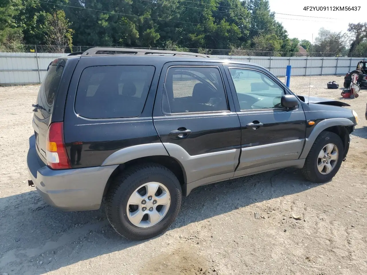 2002 Mazda Tribute Lx VIN: 4F2YU09112KM56437 Lot: 62824785