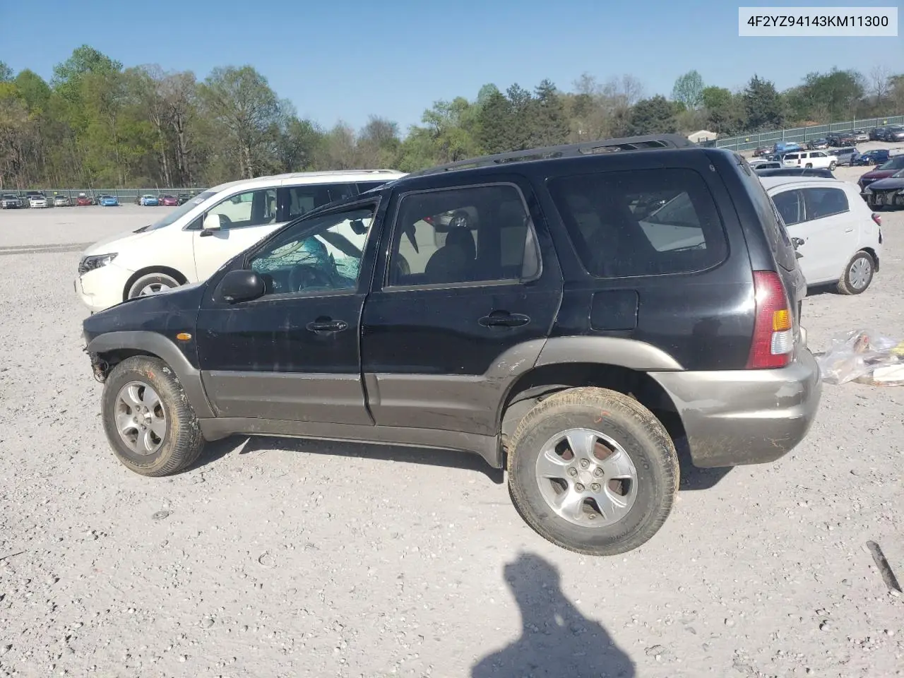 2003 Mazda Tribute Lx VIN: 4F2YZ94143KM11300 Lot: 52115535