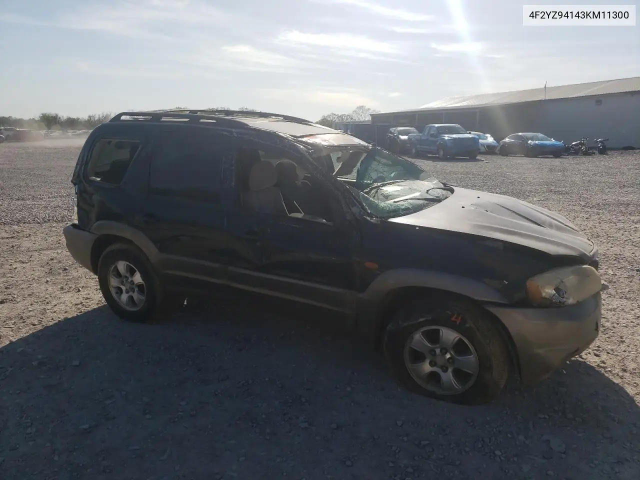 2003 Mazda Tribute Lx VIN: 4F2YZ94143KM11300 Lot: 52115535