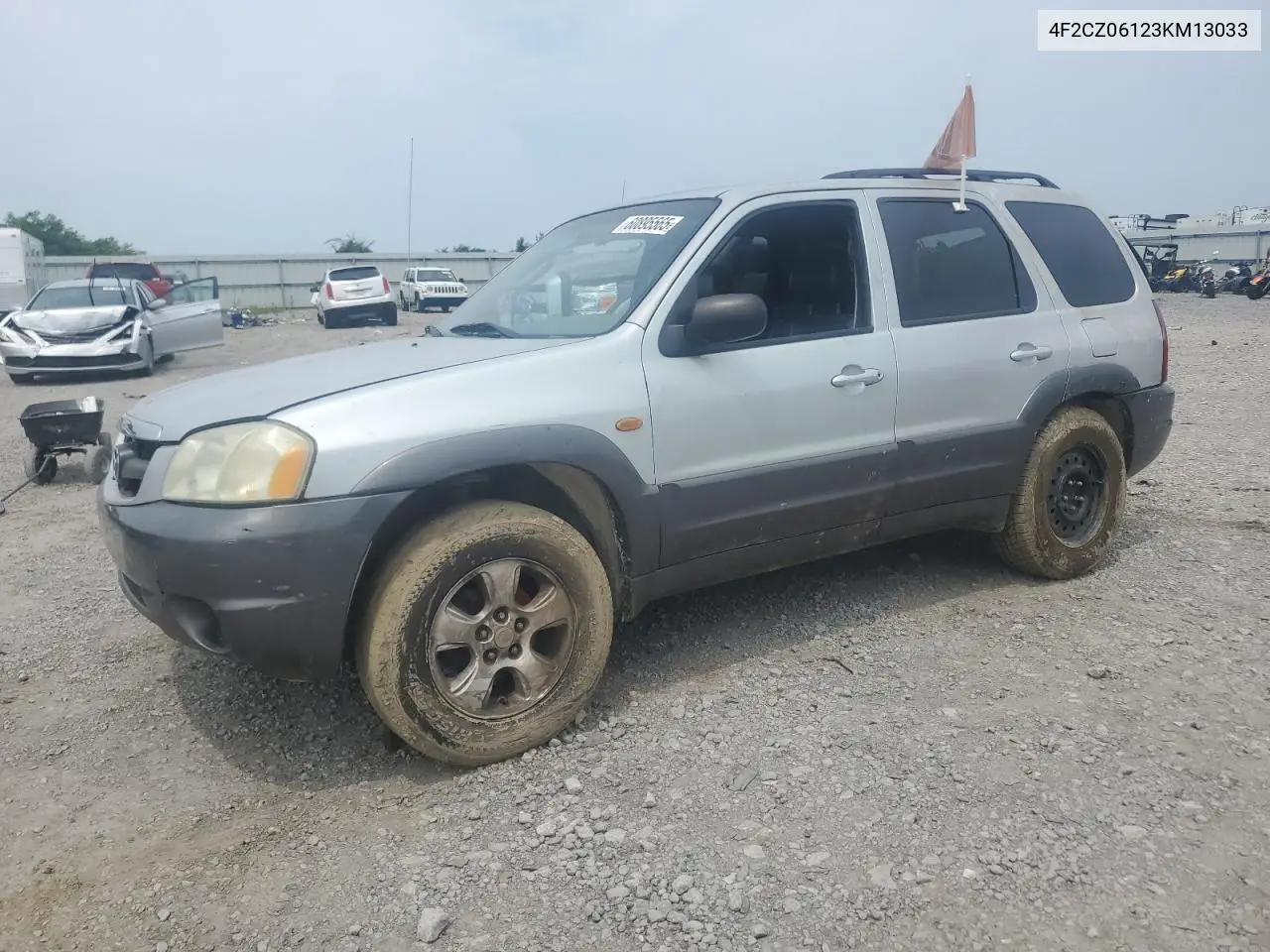 2003 Mazda Tribute Es VIN: 4F2CZ06123KM13033 Lot: 60895565