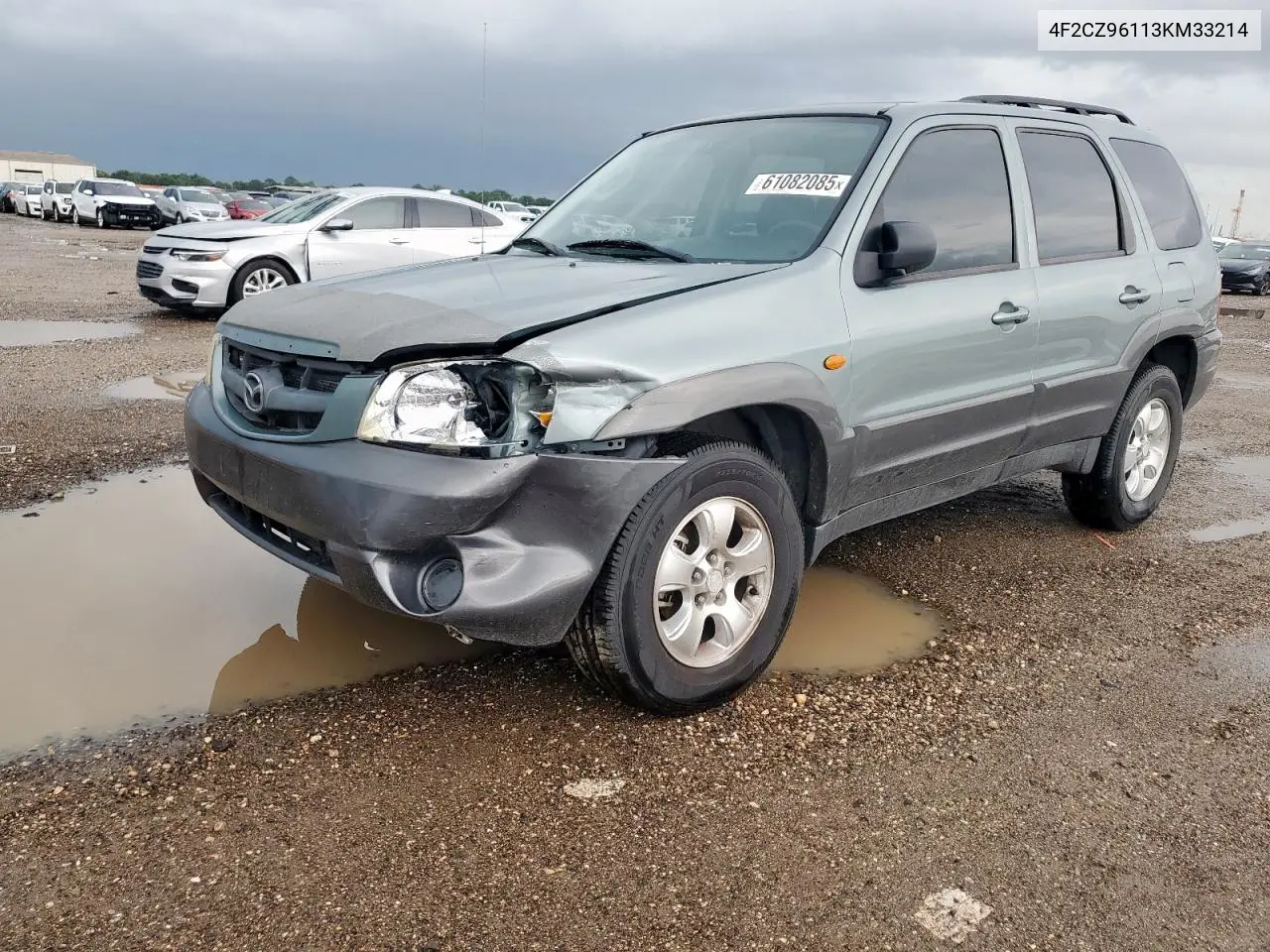 2003 Mazda Tribute Es VIN: 4F2CZ96113KM33214 Lot: 61082085