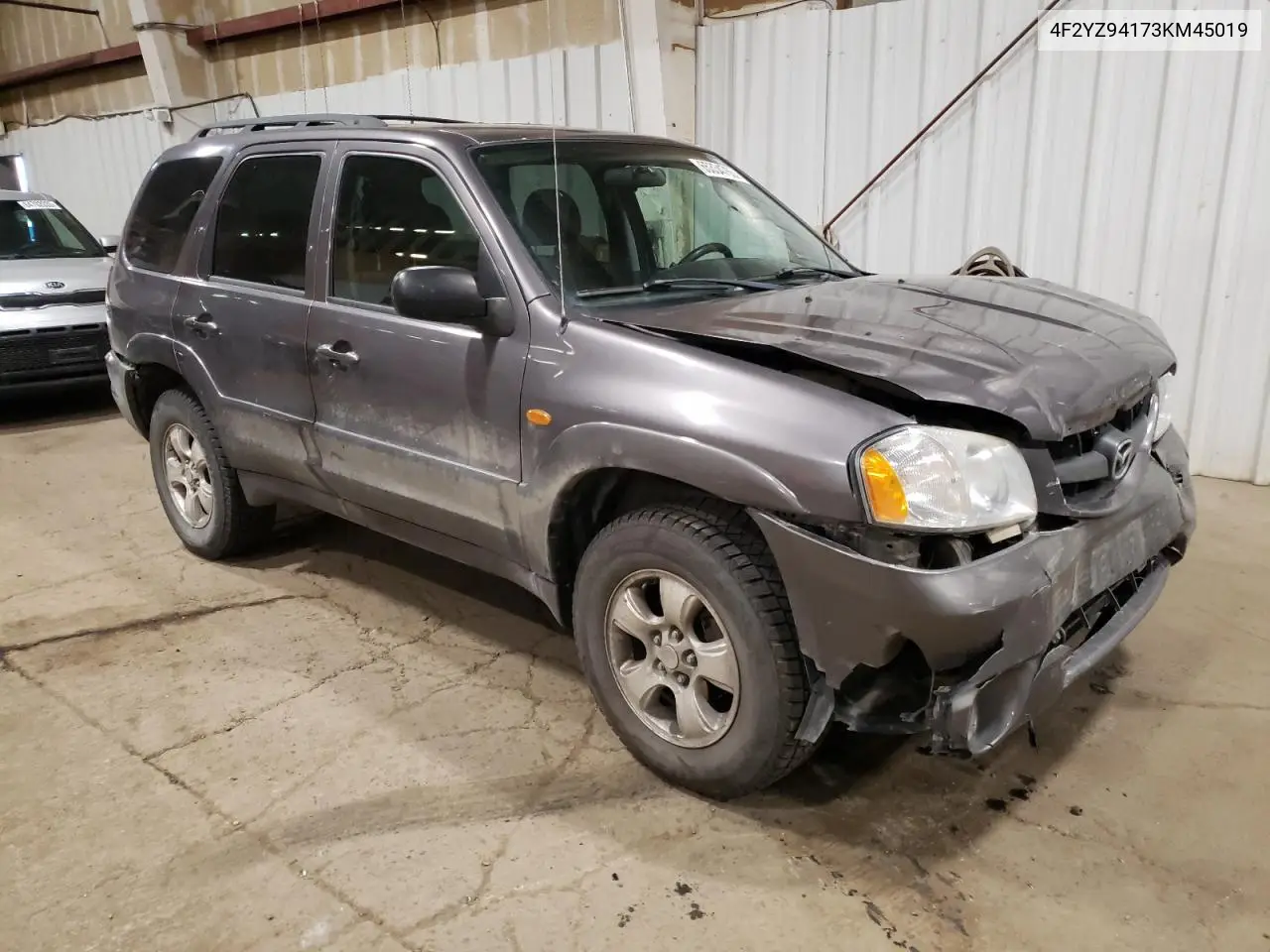 2003 Mazda Tribute Lx VIN: 4F2YZ94173KM45019 Lot: 65334765