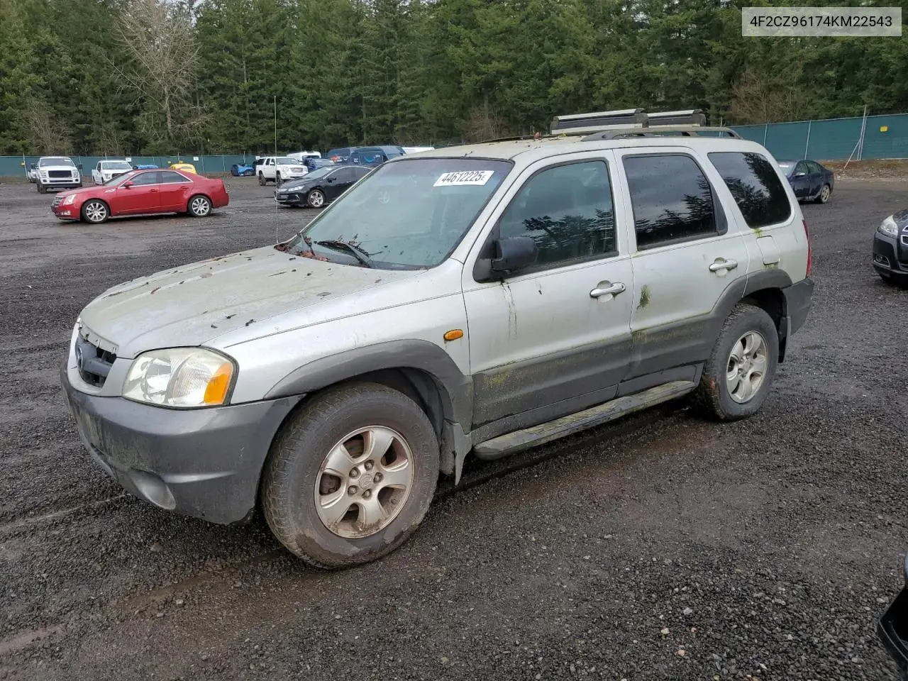 2004 Mazda Tribute Es VIN: 4F2CZ96174KM22543 Lot: 44612225