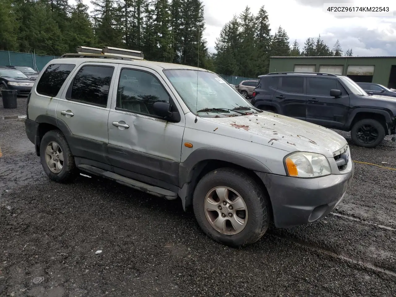 2004 Mazda Tribute Es VIN: 4F2CZ96174KM22543 Lot: 44612225