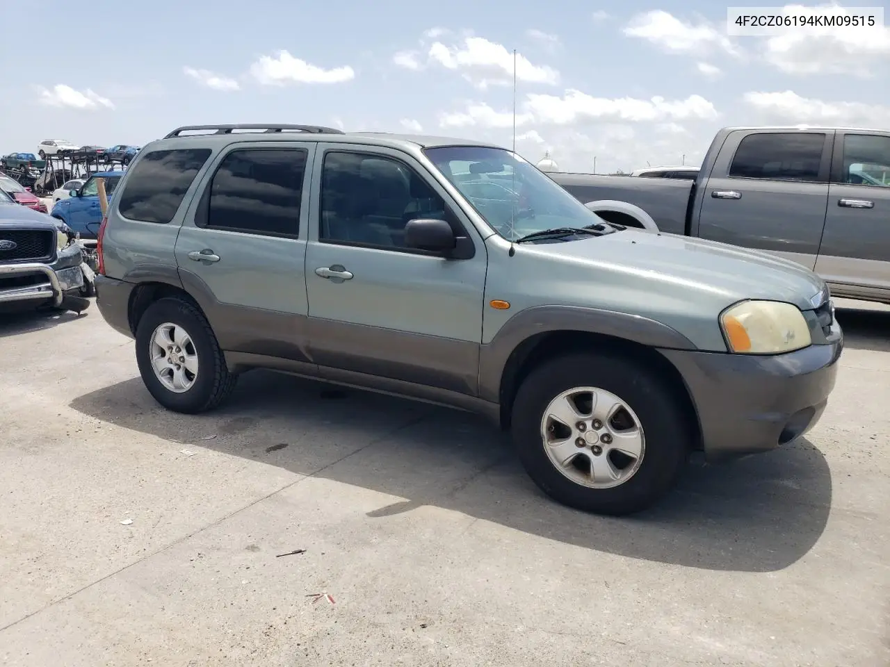 2004 Mazda Tribute Es VIN: 4F2CZ06194KM09515 Lot: 57131835